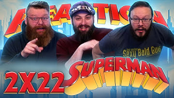 Superman: The Animated Series 2x22 REACTION!! "The Late Mr. Kent"