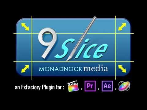 9 Slice Scale Plugin for After Effects, Final Cut Pro, Premiere Pro and Motion