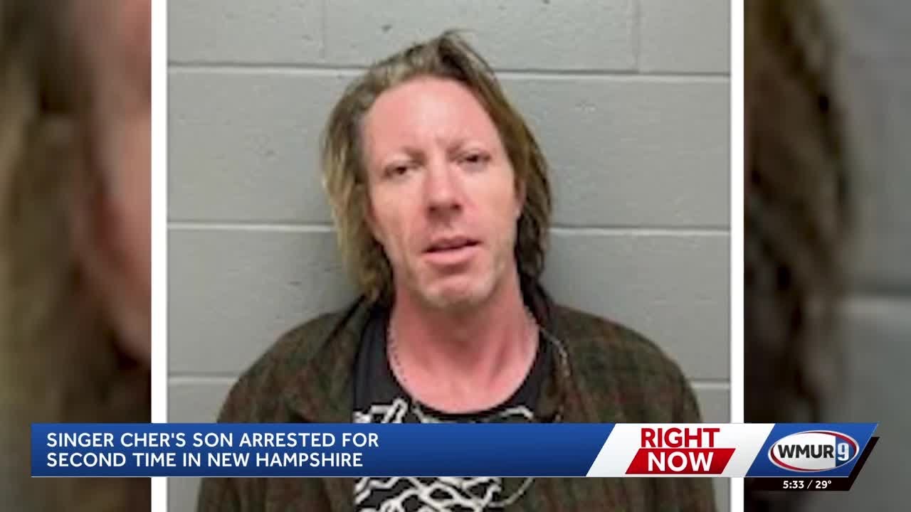 Cher's son arrested again in New Hampshire