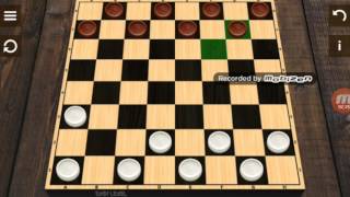 Bermain Checkers Di android...(Game.1) screenshot 5