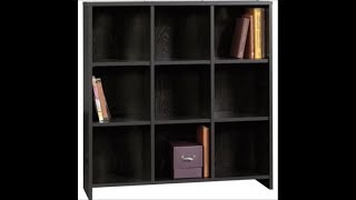 Sauder (Mainstays) Bookcase Black 412318 Complete Assembly