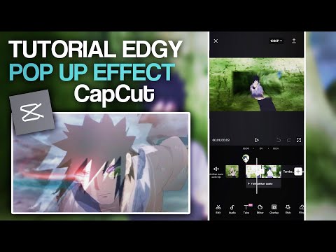 Tutorial Edgy Pop Up Effect On Capcut || Capcut AMV