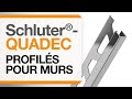 Comment installer un profil de finition au mur  schluterquadec