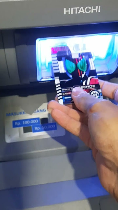 Decade Henshin ATM Card 👍#kamenrider #kamenriderdecade #henshin