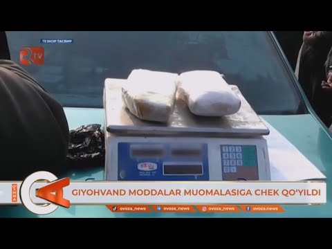 Giyohvand moddalar muomalasiga chek qo'yildi