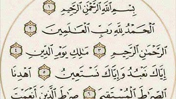 سورة الفاتحة محاكاة للشيخ على جابر رحمه الله للشيخ: موسى الهوساوي