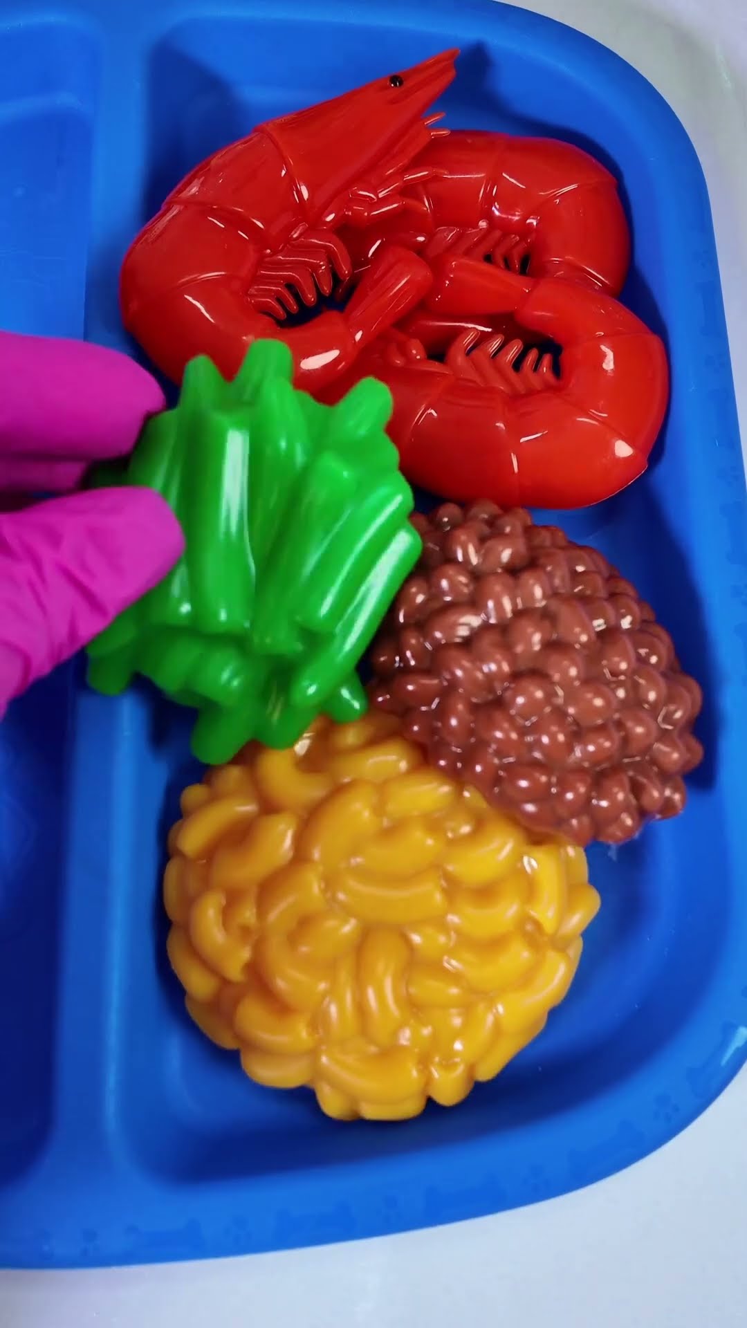 Satisfying Packing School Lunch With Fidget Food #shorts #shortsfeed #asmr #fidgets