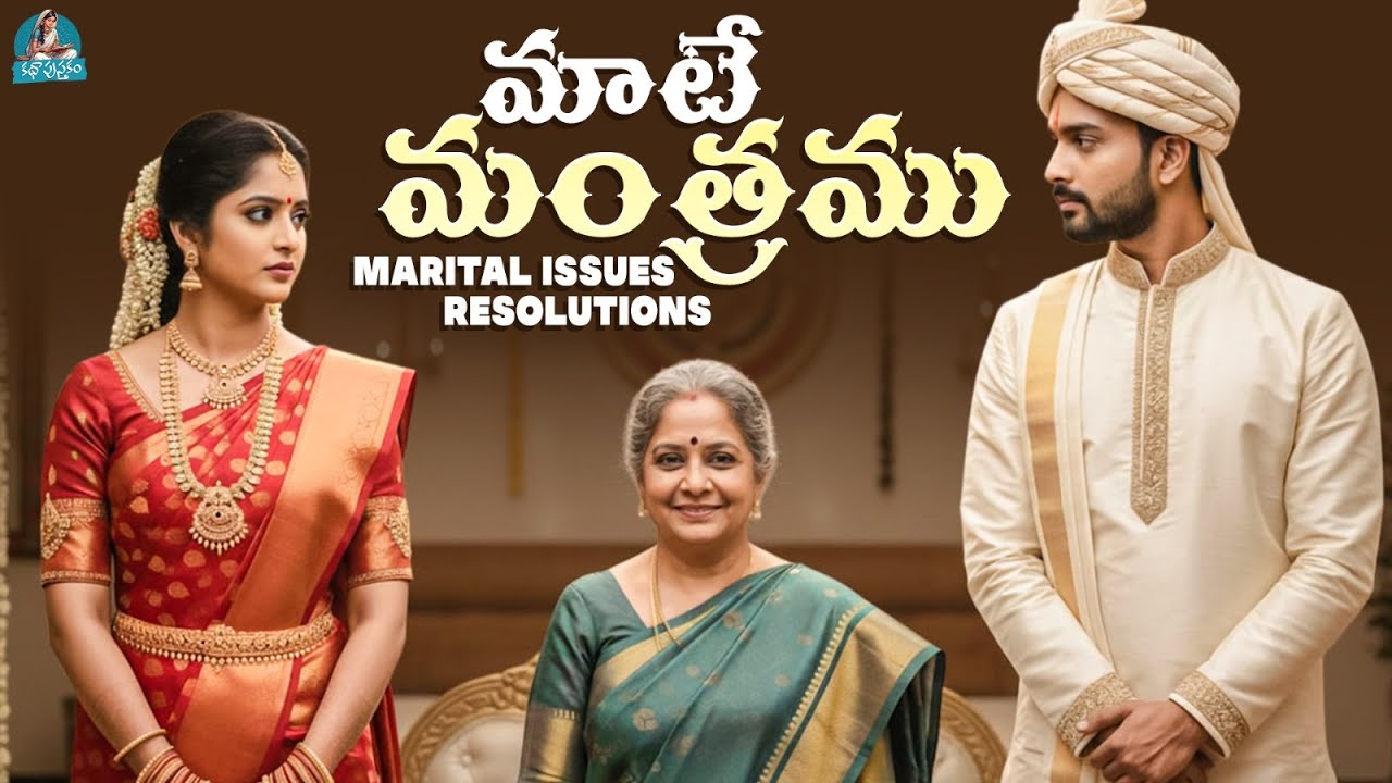 Marital Issues -Lack of communication -Understanding makes miracles మాటే మంత్రము