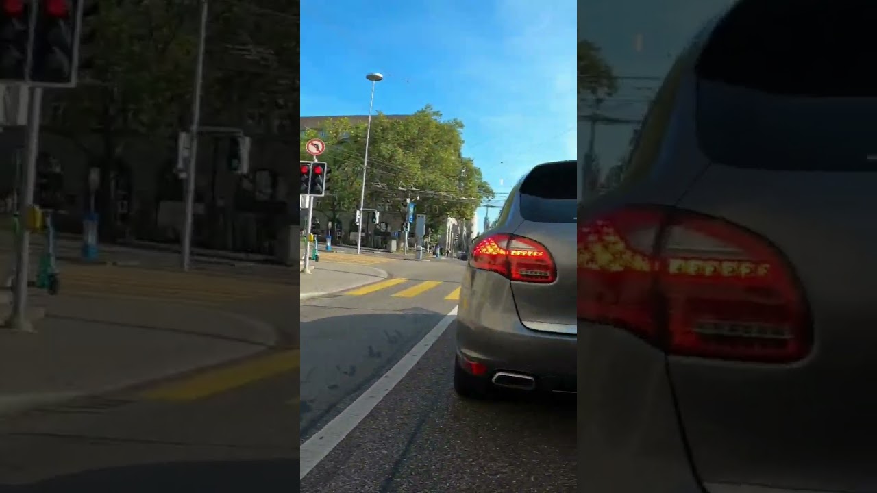 cycling in the Zurich city
