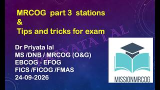 MRCOG Part 3 Tasks