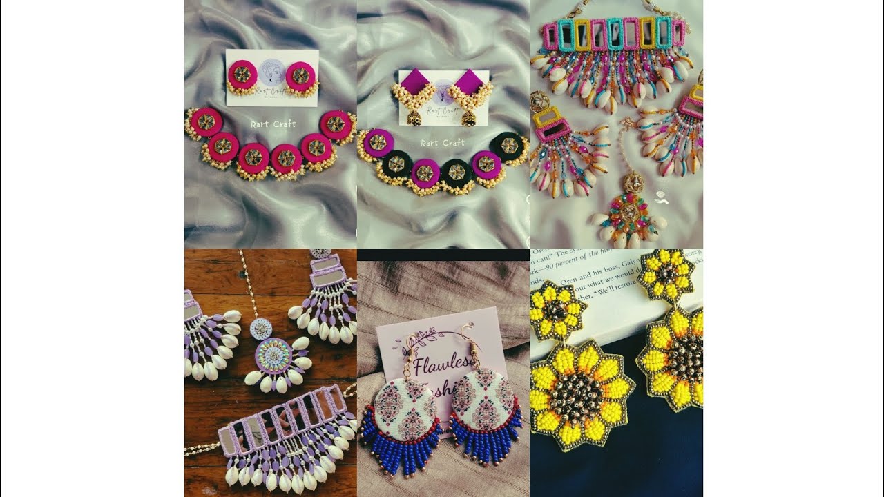 beautiful new handmade jewelry collection||new different styles handmade jewelry collection.