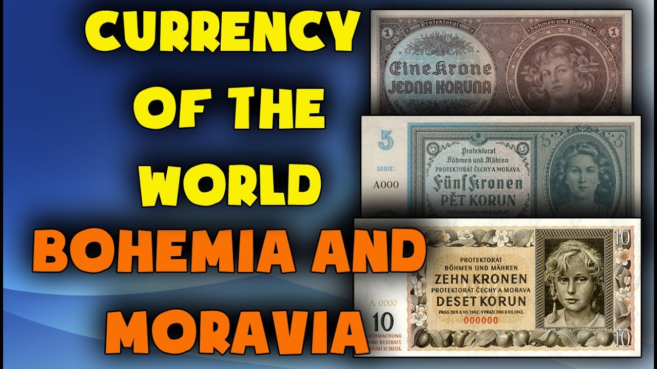 Currency of Bohemia and Moravia.Bohemian and Moravian koruna YouTube