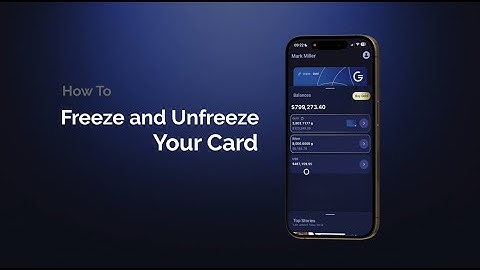 How to Freeze and Unfreeze Your Glint Mastercard® Instantly