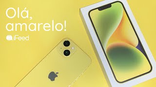 Olá, amarelo! Unboxing ao novo iPhone 14