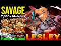 SAVAGE Lesley Double MVP Gameplay - Top 1 Global Lesley by Brann sniper ngawi. - Mobile Legends Mp3 Song