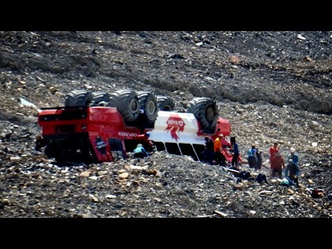 Three people are dead after an Alberta glacier tour bus rolled over