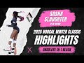 2025 NorCal Winter Classic Volleyball Highlights | Sasha Slaughter c/o 2028 6'2" MB Absolute VC | #9