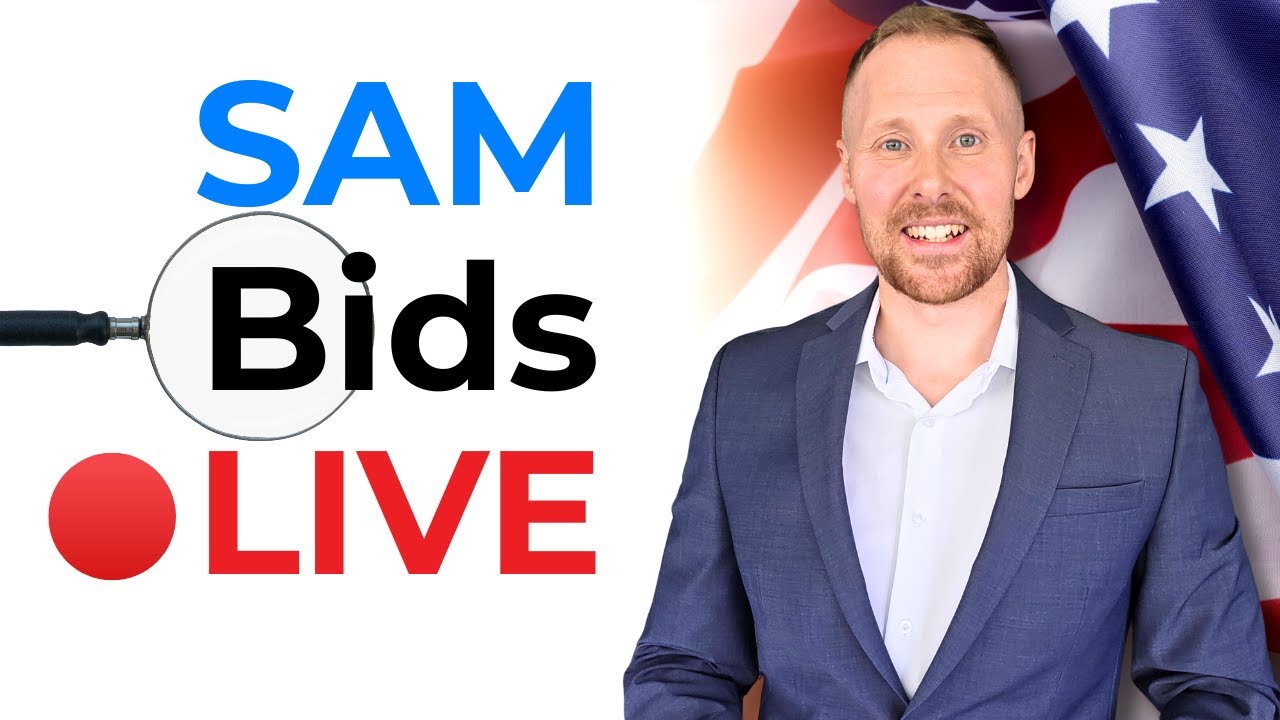 Govbids 🔴 SAM.gov Bids LIVE | Ep. #66 | Federal Government Contracts ...