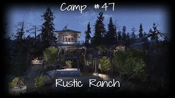 Fallout 76 Camp Build | Rustic Ranch | Scrappy // Immersive // Pre-Existing Structure