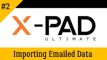 GeoMax X-PAD Ultimate - How to import an emailed dataset