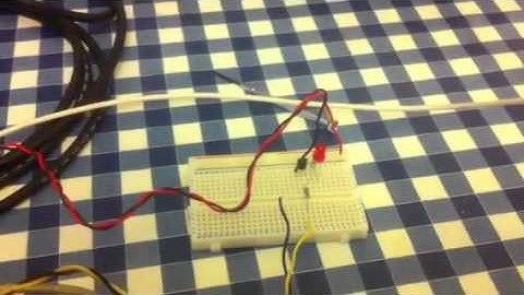 Morse code via RaspberryPi and LED