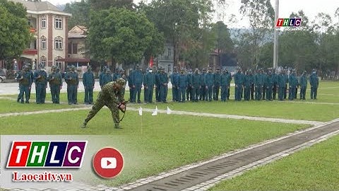 Diễn văn khai mạc huấn luyện dân quân tự vệ
