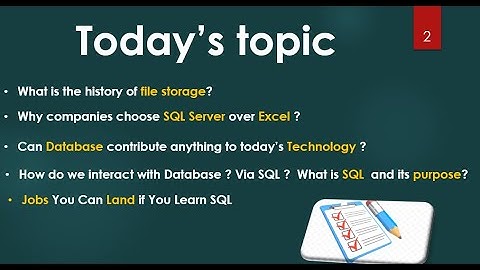 Part 1: SQL Commands| Personal vs Business data | SQL vs Excel | Type of Jobs for SQL Server Skills