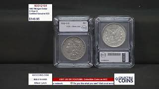 1882 Morgan Dollar - O Over S - Certified Genuine ICG