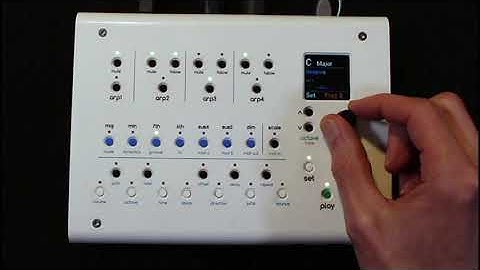 Midicake ARP Prototype Demo - Part 7 - Bars and Poly Rhythms