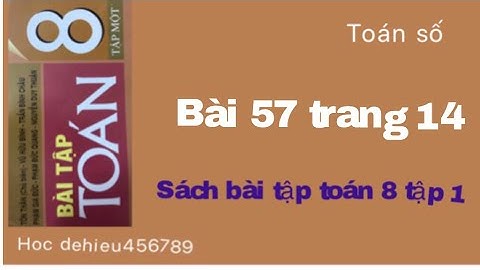 Giải sbt toán 8 tập 1 bài 14 trang 7 năm 2024