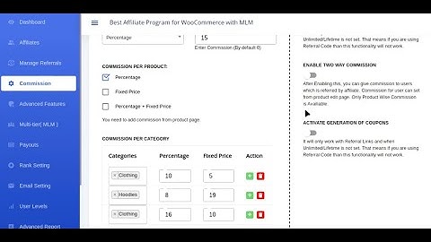 How to Configure Two-Way Commissions? | Affiliate and Referral for WooCommerce