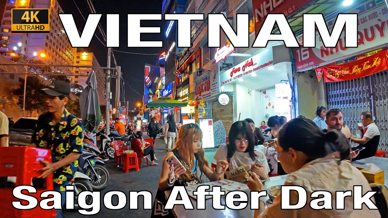Vietnam Nightlife 2026 Ho Chi Minh City (Saigon) comes alive after dark