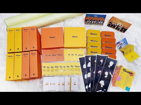 BTS ‘Butter’ Album Unboxing