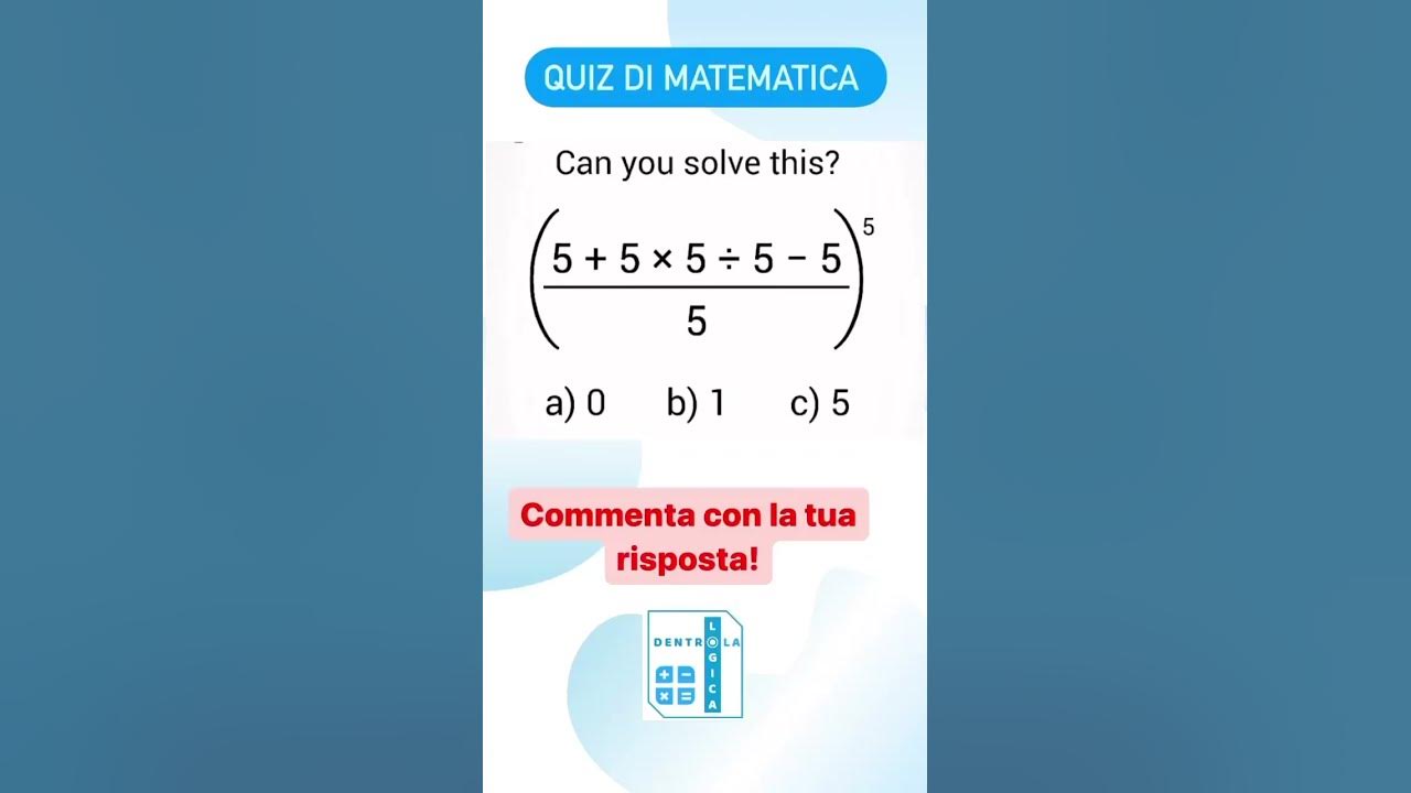 Matematica quiz tolc i – Domande – SOS Matematica