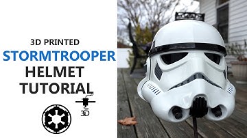 How To Make A Stormtrooper Helmet (3D Printed)