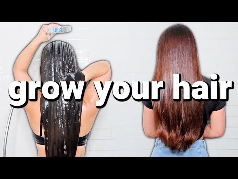 Video: 3 sätt att växa friskt långt hår så snabbt som möjligt