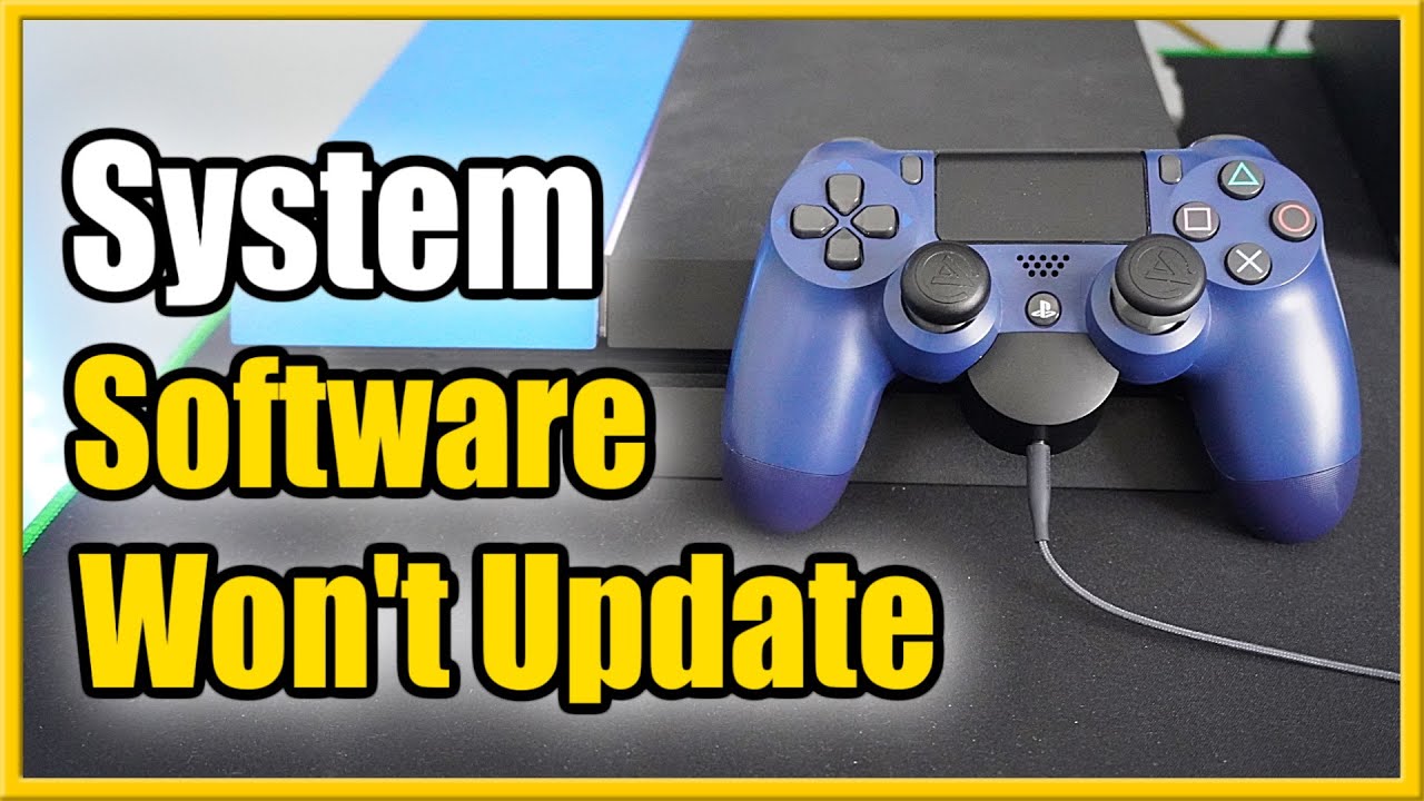 How to Fix PS4 Error Code SU-30746-0 System Software UPDATE