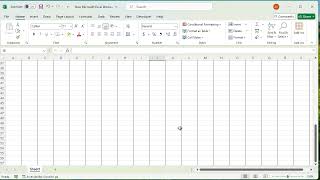 How to increase the thickness of vertical grid lines in Excel