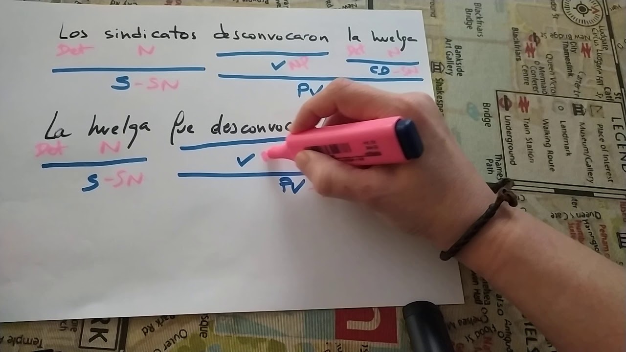 Oraciones pasivas y pasivas reflejas.