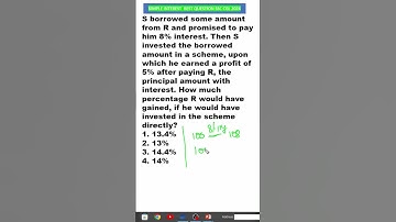BEST SIMPLE INTEREST QUESTIONS OF SSC CGL 2024#maths #ssccgl #cgl2025 #mocktest #ssc #ssccglmaths