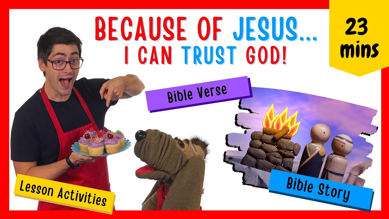 Because of Jesus I can Trust God! (Kids’ Bible Lesson: Abraham)