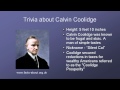 سيرة الرئيس كالفين كوليدج