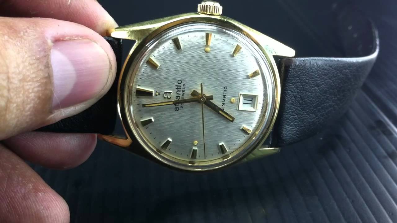 Atlantic Movement ETA 2772 1960s - YouTube