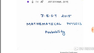 Mathematical Physics, Probability, JEST 2015