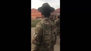 LAST MARCH AS A DRILL SERGEANT!!!!