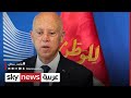 قيس سعيد استمرار تعليق وتجميد البرلمان حتى تنظيم انتخابات في ديسمبر 2022