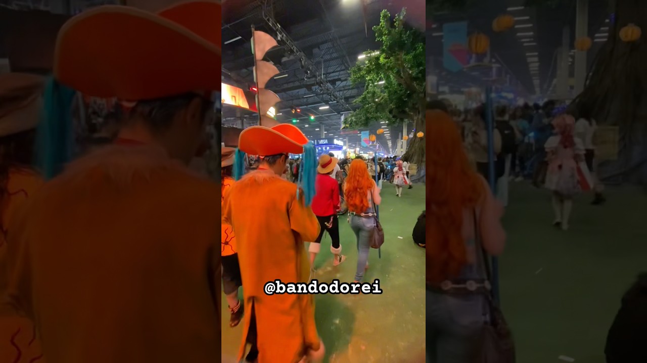 @bandodorei na ​⁠CCXP 🏴‍☠️ #onepiece #cosplay #cosplayer #anime #luffy #zoro #nami #onepiecefan