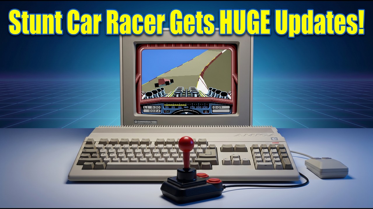 yk They Fixed Stunt Car Racer For The Amiga! - YouTube