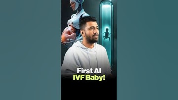 This baby was born without a doctor; AI did it all #shorts #ivf #ai