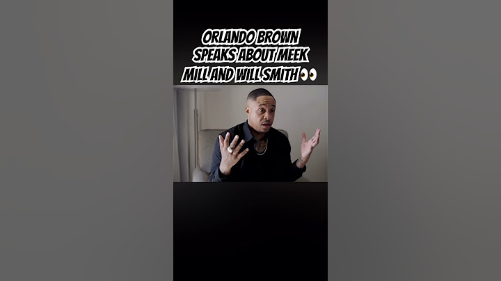 Orlando Brown on #meekmill #willsmith #watch #fyp #shorts #hollywood #rap #viral #interview #diddy